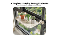 sillill plant Pot Rack Easy Installation Hanging Shelf adaptable Use
