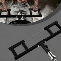 Squat Press Attachment High Load Capacity Thick Grip Landmine Handle