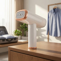 Foldable Handheld Garment Steamer Compact Portable Garment Steamer 1000W Steam Iron Travel-Friendly for Travelers, Commuters, Business Trips, Small Apartments