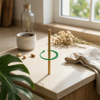 20 Pieces Hooked Plant Clip Rounded Plant Stem Support Clip Easy to Use