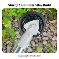 Aluminum Alloy Universal String Trimmer Head Easy Load Grass Cutter Replacement Head Heavy Duty for Weeding