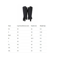 Synthetic Leather Riding Chaps Wear-Resistant Suede Half Chaps for Children