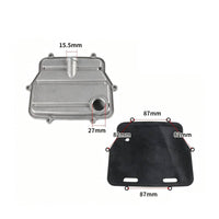 Quiet Type Compressor Cylinder Head Metal Body Air Compressor Side Cover for Machine Repair