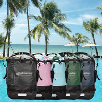 Outdoor Backpack Portable Large Capacity Backpack Coated Surface for Sports