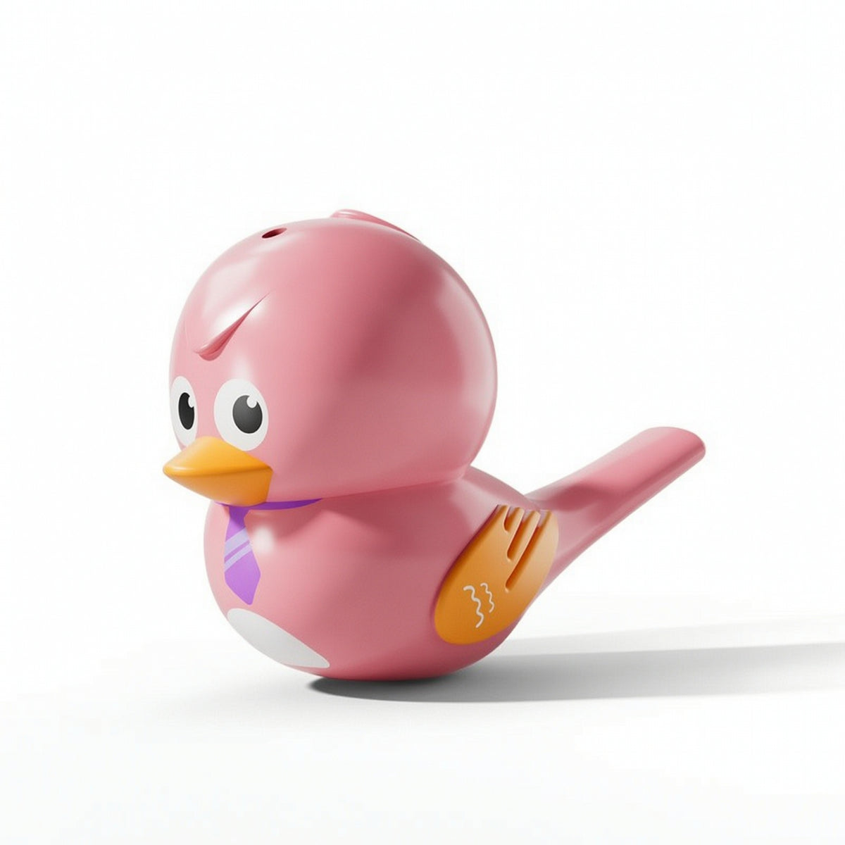 Mouth-Style Water Bird Whistle Glossy Whistle Toy with Cartoon Eyes Musical Easy to Use for Children, Toddlers, Playtime