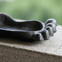 Cast Iron Soap Dish Rustic Home Accessory Easy to Clean for Bathroom, Sink