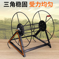 农用打药机高压喷雾管绕管机卷管机器收摇胶管架子加厚绕管车包邮