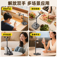 Aluminum Alloy 360° Rotating Tablet and Phone Stand