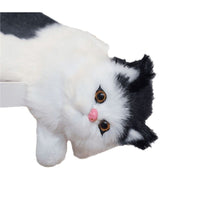 Lifelike Cat Figurine Home Decor Toy Handicraft