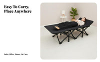 Adjustable Folding Cot Multi-Functional Adjustable Reclining Cot for Caregivers