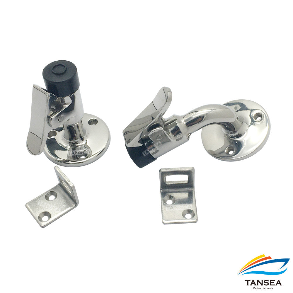 Stainless Steel 316 Door Stop Spring Type Door Hook Wind Catcher for Home and Marine