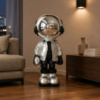 Astronaut Statue Electroplated Finish Astronaut Figurine Modern & Design