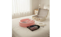 Raised Shampoo Basin with Drainage Pouch Compact Inflatable Shampoo Basin Lightweight Portable Hair Washing Station Comfortable for Bedridden Patients, Elderly