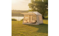 Inflatable Car-Tail Tent Rain-Resistant Inflatable SUV Tent Quick-Setup Shelter for Campers, Tailgating, Wilderness Trekking