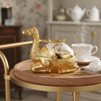 Decorative Sugar Jar with Spoon Embossed Design Seasoning Pot Long-Lasting