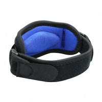 EVA Cushioned Patella Strap Breathable Kneecap Support Strap Hook-and-Loop Closure Patella Knee Brace Adjustable for Cycling
