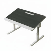 Adjustable Folding Table Foldable Lap Desk Space-Saving for Sofa, Students, Kids
