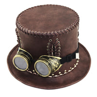 Steampunk Hat Decorated Cosplay Hat Eye-Catching for Halloween