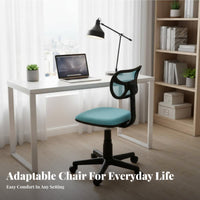 rotate Mesh Task Chair Padded Seat pad Office Furniture Wheeled Base