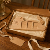 Feline Picture Frame Rotating Tail Feline Photo Frame for Office