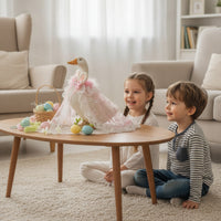 Goose Costume with Bunny Ears Easter Clothes Rabbit for Homeowners