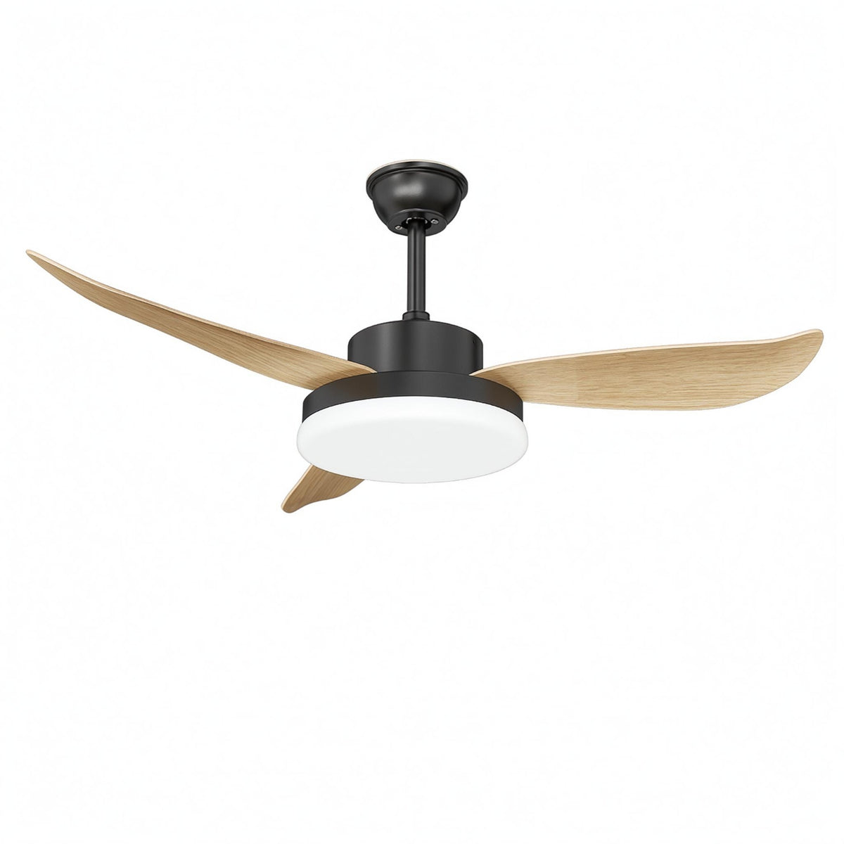 Ceiling Fan Light White Light Cover Household Fixture Dimmable for Study Room