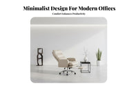 Highspine managerial Chair Lumbar Support Computer Seat Ergonomic Design Adjustable Height for Professionals, Students
