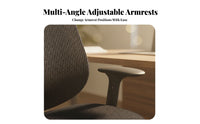 Highrear Ergonomic Chair Reclining Function Office Furniture Adjustable Headrest 360° rotate for Students, Study Room