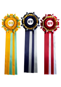 Multi-Angle Award Flower, Competition Horse Flower, Ribbon Brooch