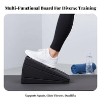 3 Pieces lower leg Stretcher slope board Improves Flexibility Slant Board Non-Slip