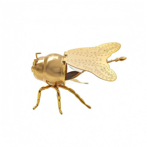 Bee Shaped Condiment Holder Novelty Bee Honey Jar Decorative