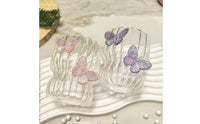 Handmade 3D Butterfly Tumbler Creative Gift Butterfly Glass Crystal Clear Drinkware for Wedding