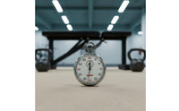 Mechanical Stopwatch 2-Button Control Mechanical Analog Stopwatch Manual Winding