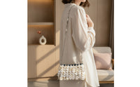 Shell Disc Handbag Novelty Shell Handbag Fashion for Holidays