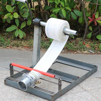 Hand Crank Hose Reel Heavy Duty Agricultural Equipment Stable Base for Farm