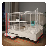 Leakproof large hare hutch