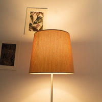 Tapered Cylindrical Lampshade Round Opening Linen Lamp Shade