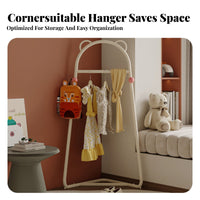children's Corner Coat Tree Floor-Standing Home Furniture Space-Saving