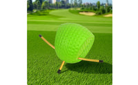 Golf Swing with Rods Compact Golf Swing Practice Tool Anti-Wobble for Golfers, Home Practice