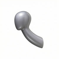 Space Saving Wall-Mounted Mannequin Head Glossy Wall Mounted Mannequin Head Molded Easy to Install for Salons, Boutiques, Retail Stores