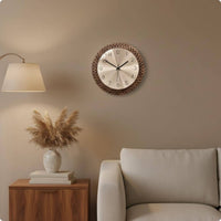 Retro Wall Timepiece Easy to Read Home Decor for Office