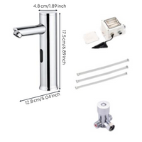 Motion sensor faucet, hot/cold, easy install