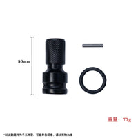 Impact Wrench Adapter with Retractable Socket Extension