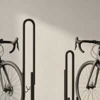 Semicircular Bike Rack Thickened Base Metal Bike Rack Powder Coated