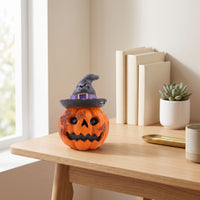 Festive Tabletop Figurine Spooky Halloween Figurine Small Halloween Figurines Mini for Mantel, Shelf, Desk