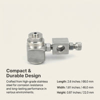 Stainless Steel Nozzle, Mist Nozzle for Industrial Maintenance, Fine Spray Nozzl #variant:Circular 30° Spray
