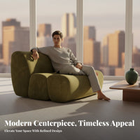 Curved Sectional Sectional Italian Design Aesthetic Living Room Furniture Light Luxury Oversized for Interior Designers