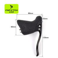 Bicycle Brake Lever Handle for Road Bikes and Fixed Gear, Aluminum Alloy, Universal