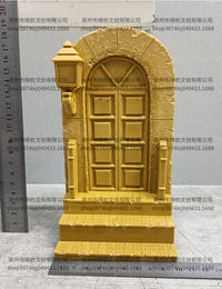 European Style Door Bookend Vintage Creative Home Decor Resin Craft