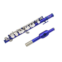SLADE LDP608 Piccolo, 16 Holes, E Key, White Copper Body, Adult Beginner Professional